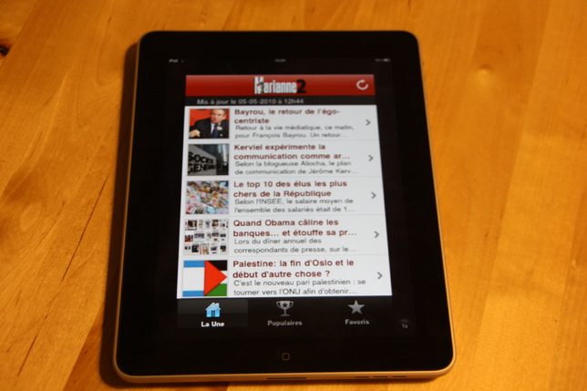 Un iPad, enfin ! Un iPad, enfin !