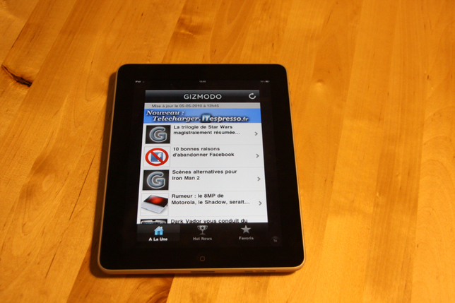 Un iPad, enfin ! Un iPad, enfin !