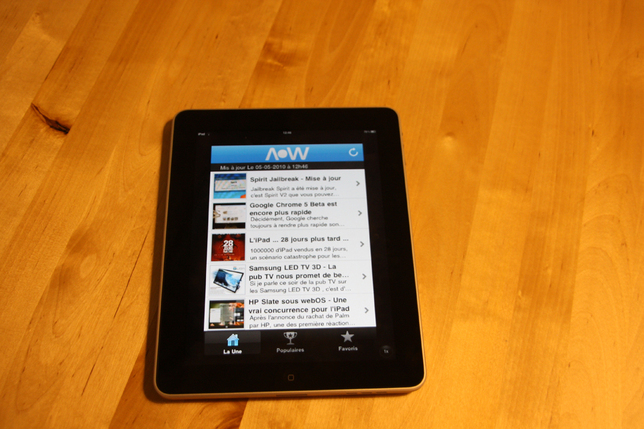 Un iPad, enfin ! Un iPad, enfin !