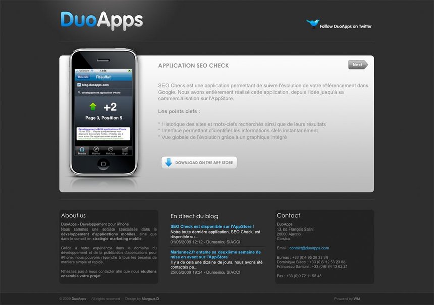 DuoApps.com est lancé DuoApps.com est lancé