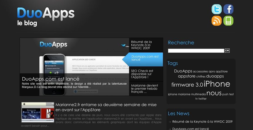 Nouveau design Nouveau design